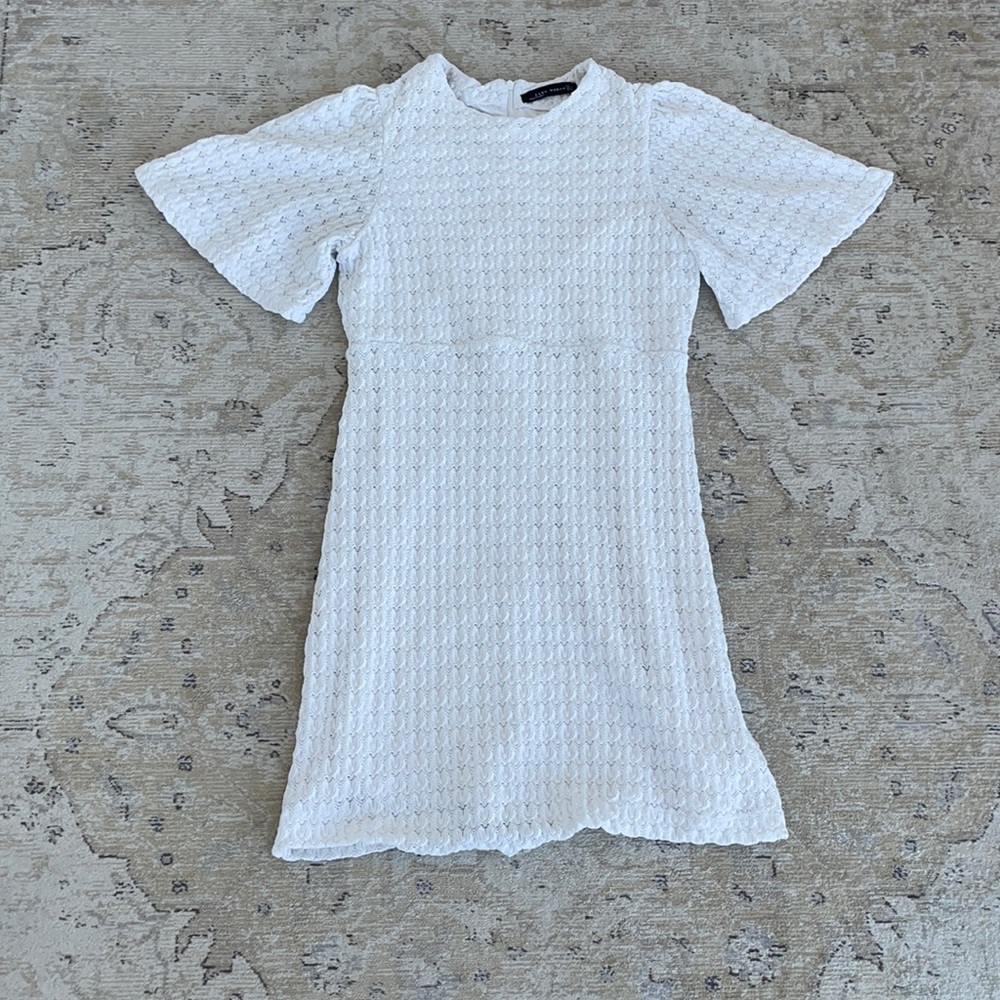 Dress Zara S white